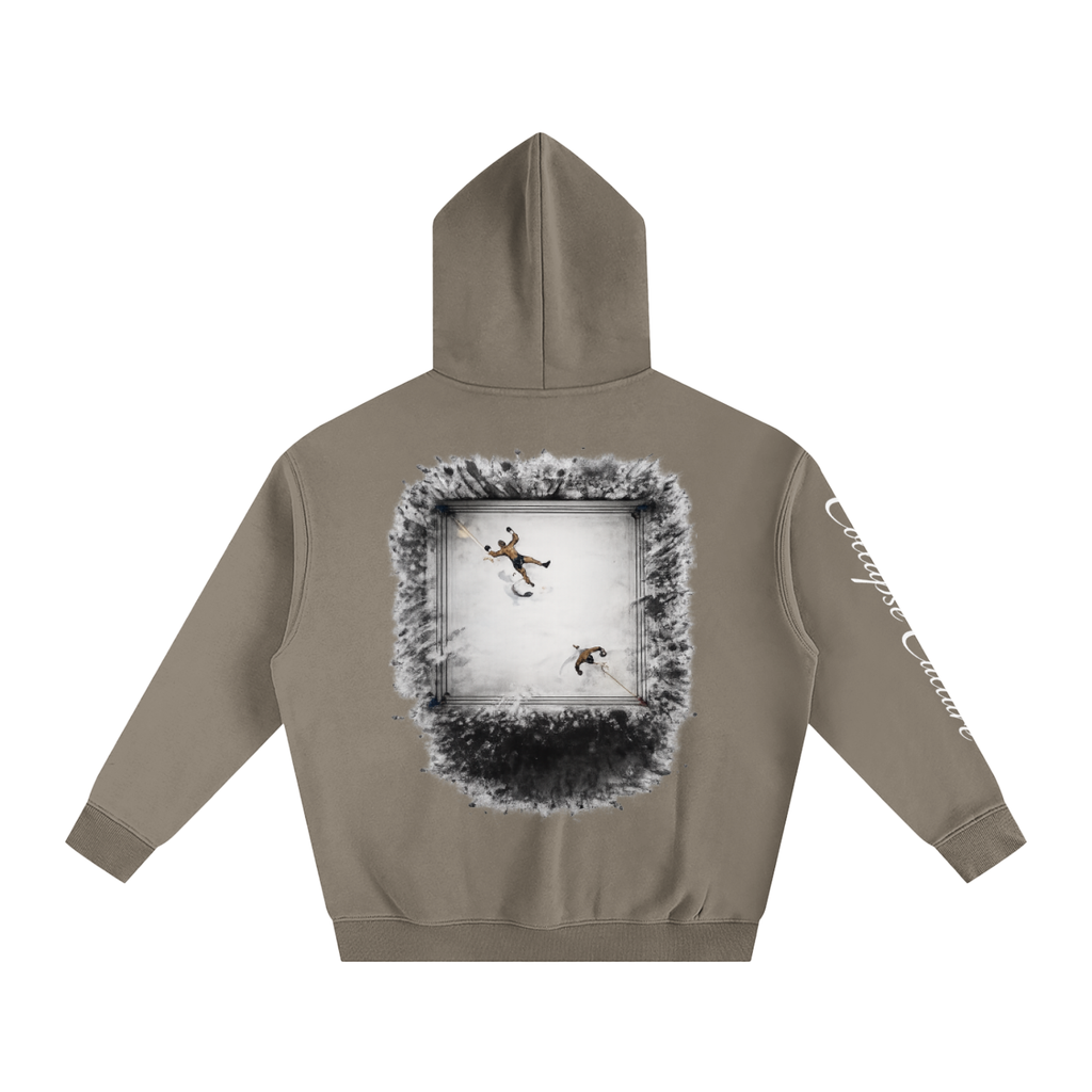 Overhead Ring Oversized Hoodie – Collapse Culture