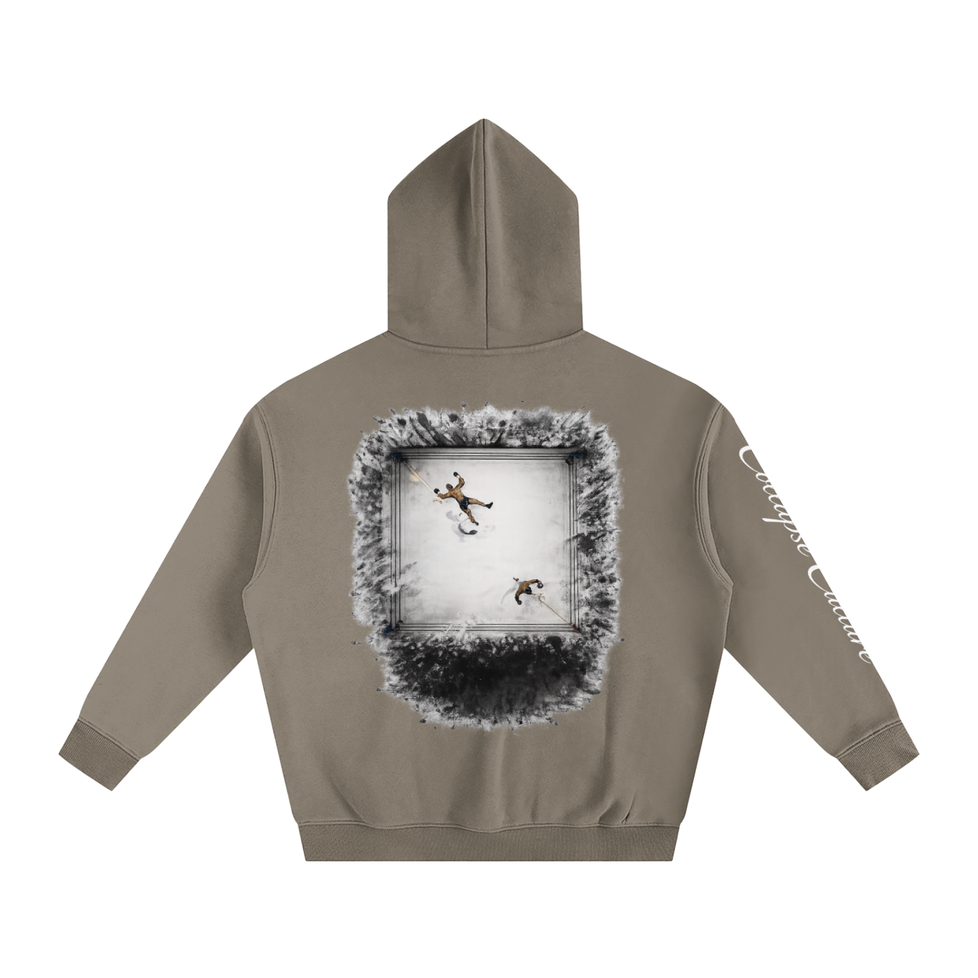 Overhead Ring Oversized Hoodie – Collapse Culture