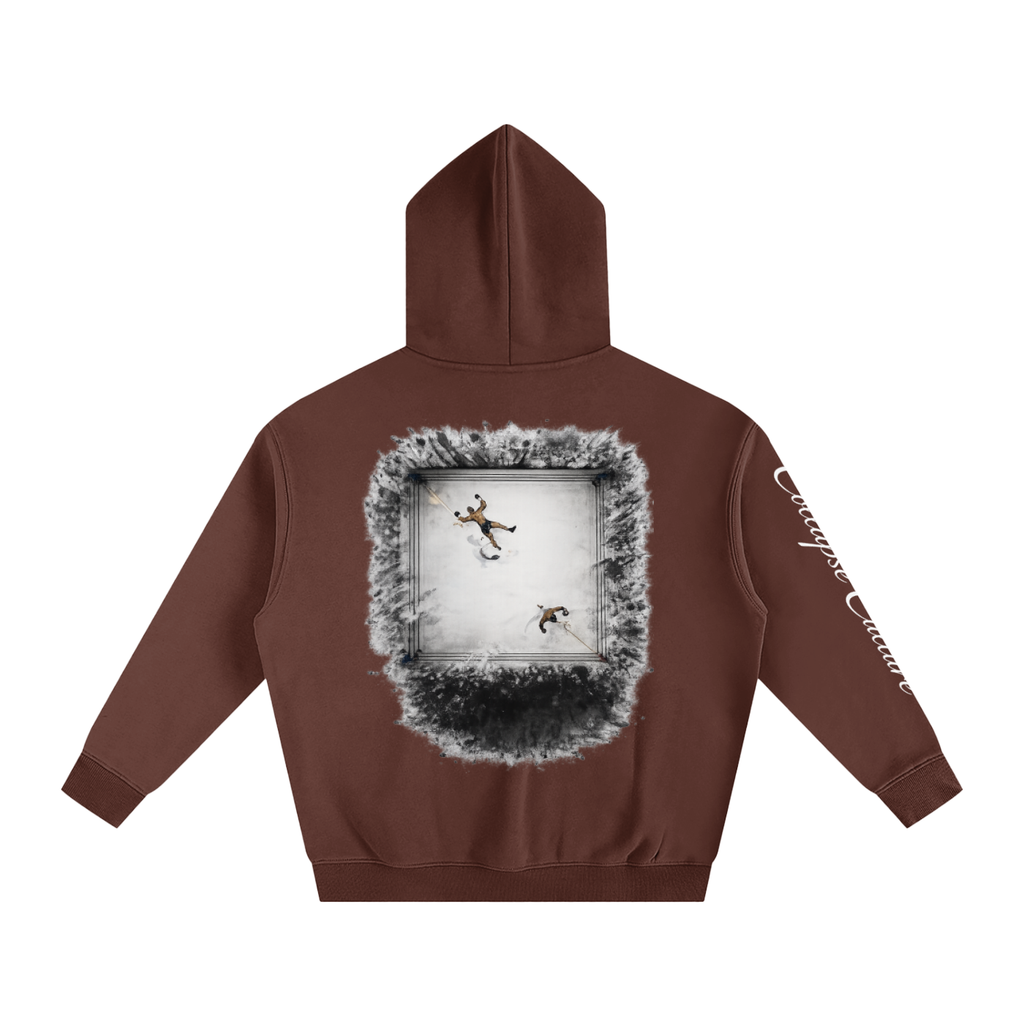 Overhead Ring Oversized Hoodie – Collapse Culture