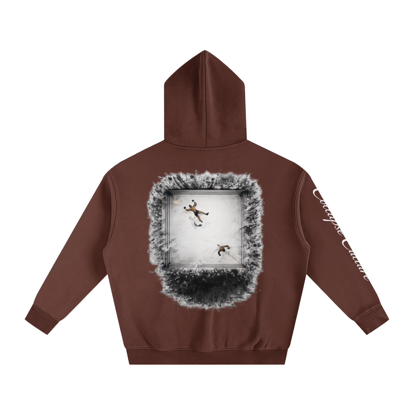 Overhead Ring Oversized Hoodie – Collapse Culture