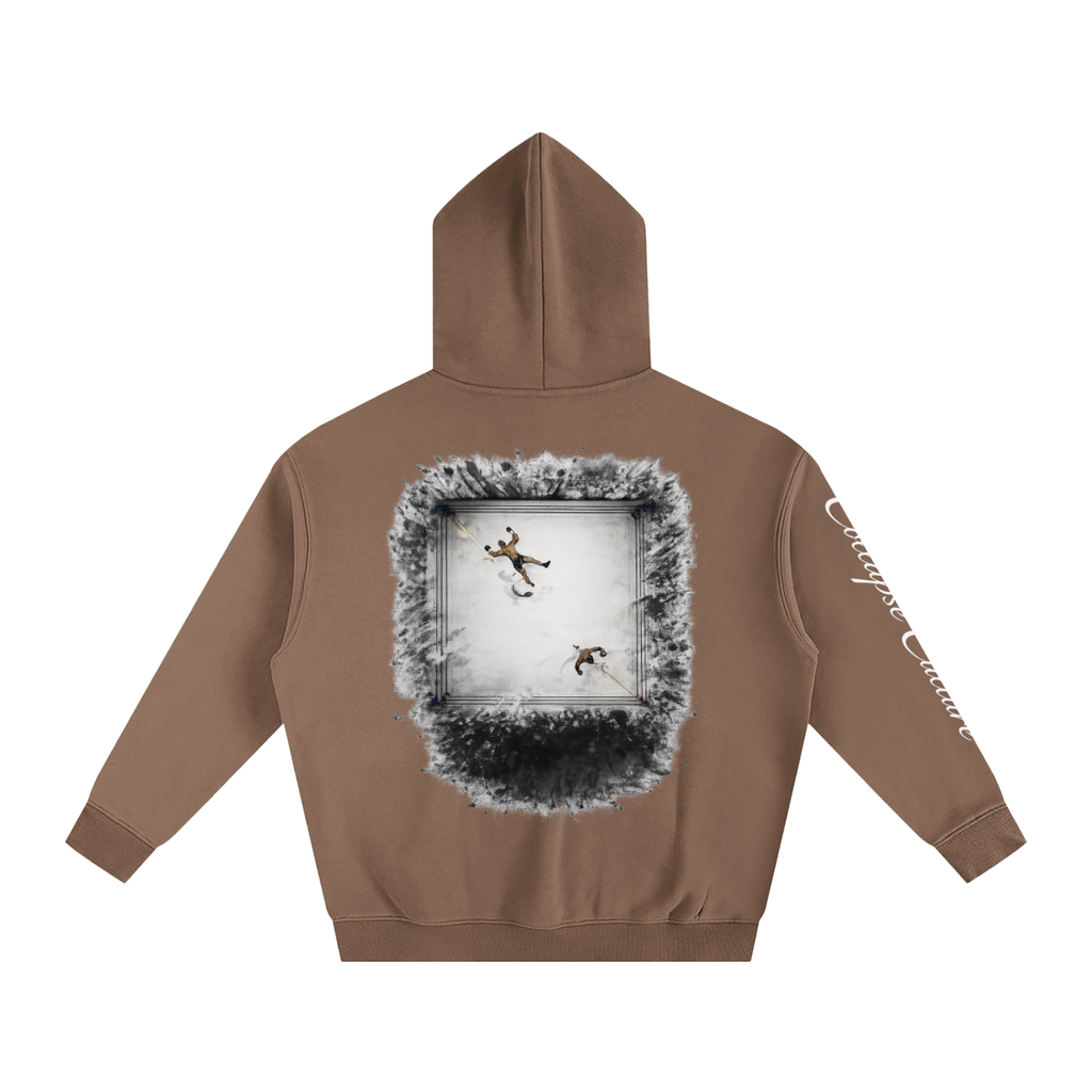 Overhead Ring Oversized Hoodie – Collapse Culture