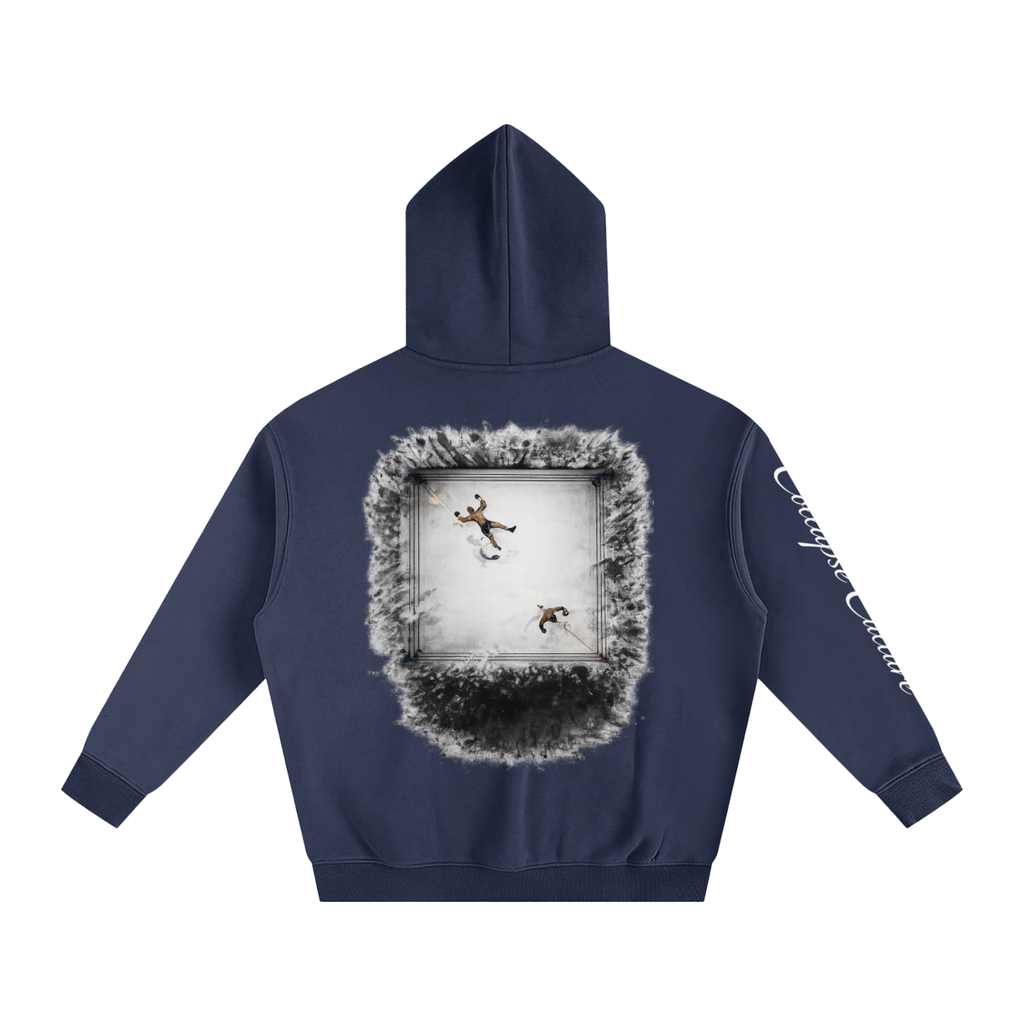 Overhead Ring Oversized Hoodie – Collapse Culture