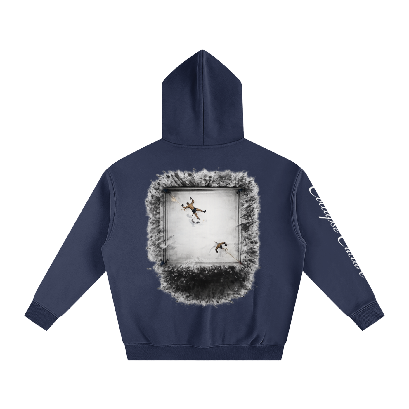 Overhead Ring Oversized Hoodie – Collapse Culture