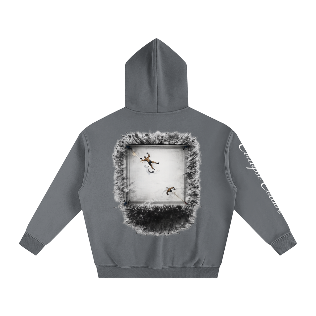 Overhead Ring Oversized Hoodie – Collapse Culture
